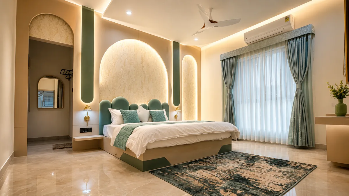 Suite with Bathtub luxury bedroom at Erleen Hotel